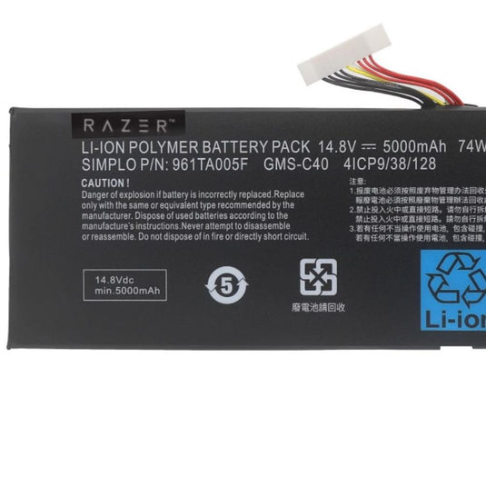 [GMS-C40] Razer RZ09-01171E11-R3U1/00990 Blade pro 2014/2015 Replacement Battery - Polar Tech Australia