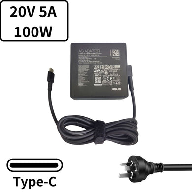 [100W][Type-C] ASUS ROG Flow X13 USB C Laptop AC Wall Super Fast Charger Travel Adapter (Copy) - Polar Tech Australia