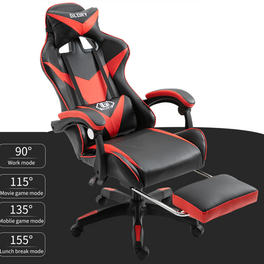 PU Leather Gaming Racing Chair OFFICE Computer Chair - Polar Tech Australia