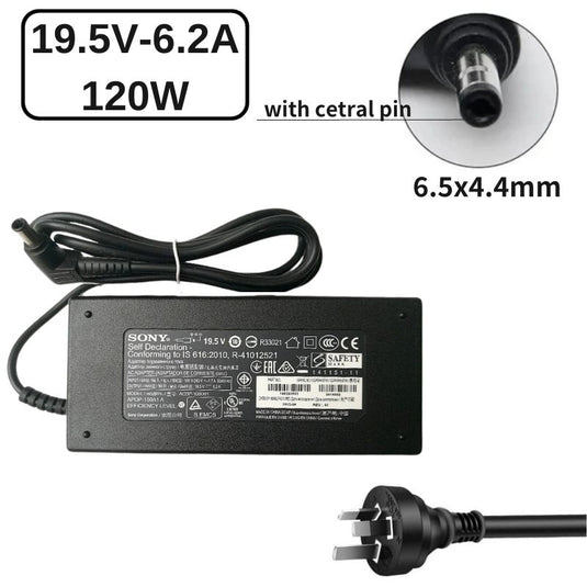[120W/19.5V-6.2A][6.5x4.4] SONY ACDP-120N02 / 120N01  AC Power Adapter Laptop Wall Charger (AU Plug) - Polar Tech Australia