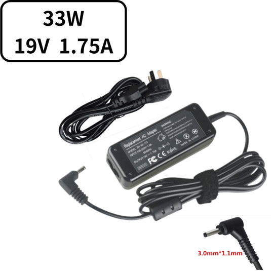 [19V-1.75A/33W][3.0x1.1] ASUS T300chi T200 Laptop AC Power Supply Adapter Charger - Polar Tech Australia