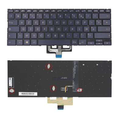 ASUS Zenbook UX433 UX433FN UX433FA 90NB0JQ1-R7A010 90NB0JQ4-R7A010 - Keyboard With Back Light US Layout Replacement Parts