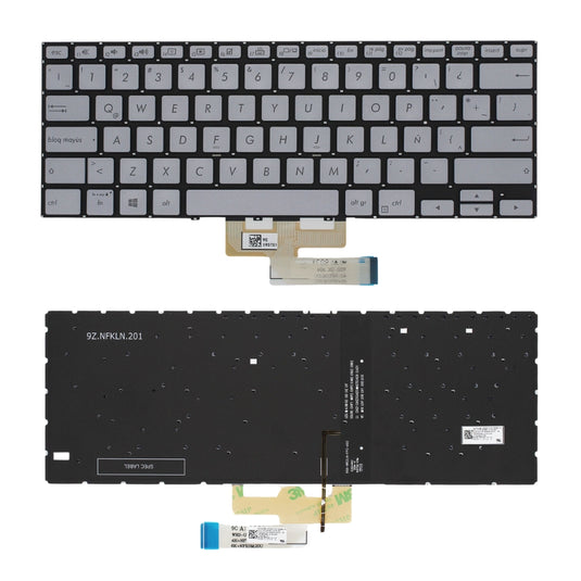 ASUS ZenBook Flip 14 UX462 UX462DA UX462FA - Keyboard With Back Light US Layout Replacement Parts