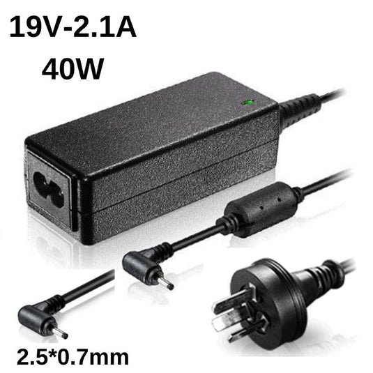 [19V-2.1A/40W][2.5x0.7] ASUS Chromebook Laptop AC Power Supply Adapter Charger - Polar Tech Australia