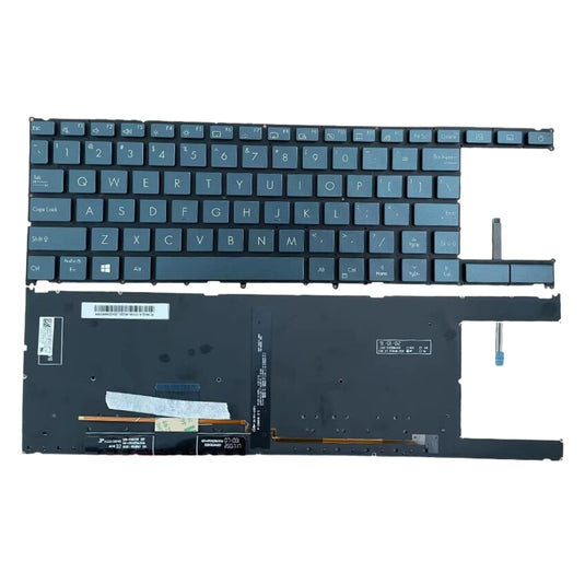 ASUS ZenBook Duo UX481 UX481F UX481FL UX4000F - Keyboard With Back Light US Layout Replacement Parts - Polar Tech Australia