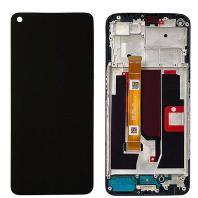 [With Frame] OPPO A54 5G (CPH2195) LCD Touch Digitiser Display Screen Assembly - Polar Tech Australia
