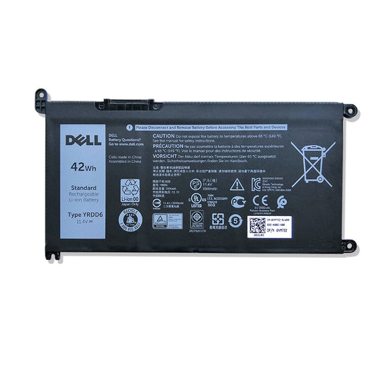 [YRDD6] Dell Inspiron 3501 3502 3505 & Latitude 3310 2in1 & Vostro 3400 42Wh Replacement Battery - Polar Tech Australia