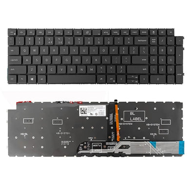 DELL Inspiron 3510 3511 3515 3525 5515 5510 5518 P106F P107F P117F Replacement Keyboard With Backlit (US Layout) - Polar Tech Australia
