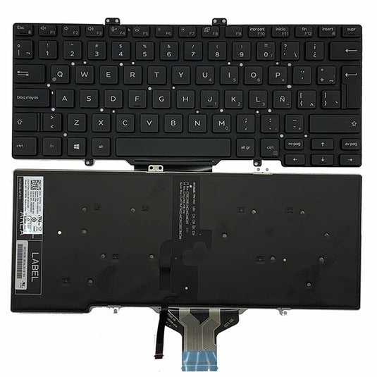 DELL Latitude 7400 5400 5401 5410 5411 07D2R0 0RN86F Laptop Replacement Keyboard Flex US Layout - Polar Tech Australia