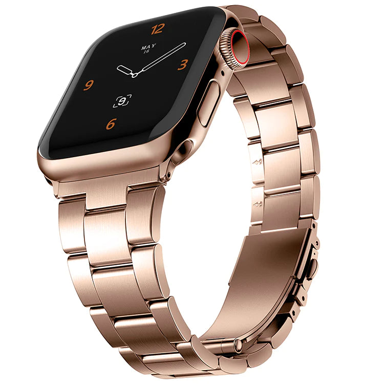 Cargue la imagen en el visor de la galería, Apple Watch 1/2/3/4/5/SE/6/7/8 Stainless Steel Watch Band Strap - Polar Tech Australia
