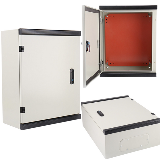 Premium Electrical Enclosure CCTV/Alarm Security Equipment Lockable Safe Metal Box Wall Mount - Polar Tech Australia