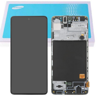 [SAMSUNG SERVICE PACK] Samsung Galaxy A51 (SM-A515) LCD Touch Digitizer Screen Assembly With Frame - Polar Tech Australia