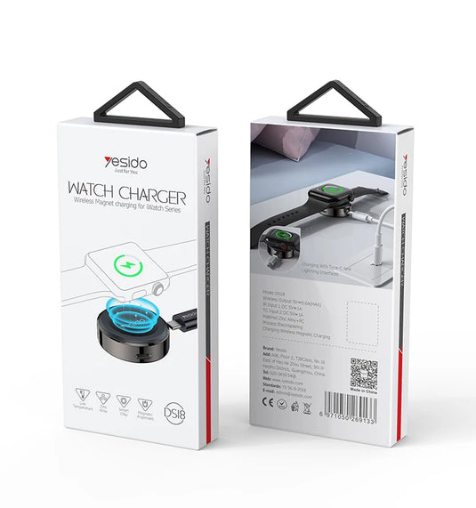 [DS18] Yesido Apple Watch Magnetic Wireless Charger Cable - Polar Tech Australia
