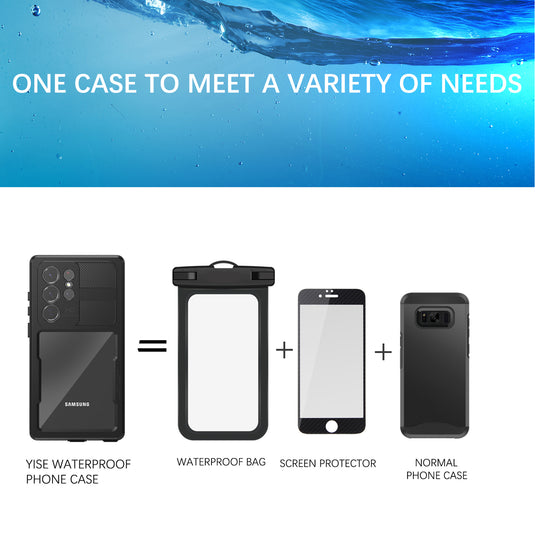 Funda resistente al agua resistente al agua para Samsung Galaxy S23/Plus/Ultra Redpepper