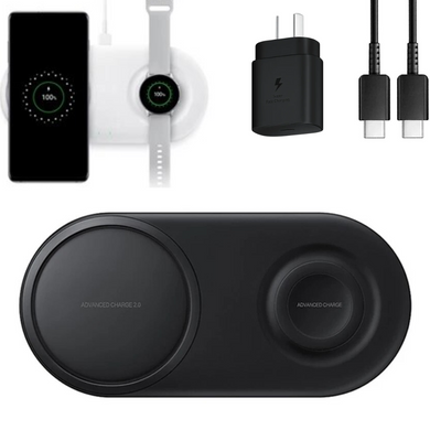 [EP-P5200] Samsung 3 in 1 PD Fast Wireless Charger Duo Pad Galaxy Phone & Watch & Buds - Polar Tech Australia