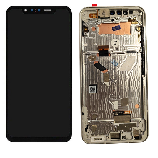 [With Frame] LG G8s ThinQ LCD Touch Digitizer Screen Display Assembly - Polar Tech Australia