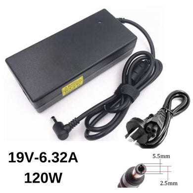 [19V-6.32A/120W][5.5x2.5] Acer Aspire 1500 Series Laptop AC Power Supply Adapter Charger - Polar Tech Australia