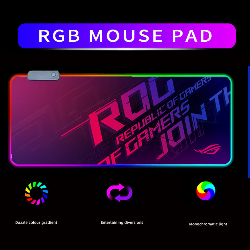 Cargue la imagen en el visor de la galería, [40x90cm] Large Size RGB Light Effect Cool Gaming Keyboard Mouse Desktop Pad - Polar Tech Australia
