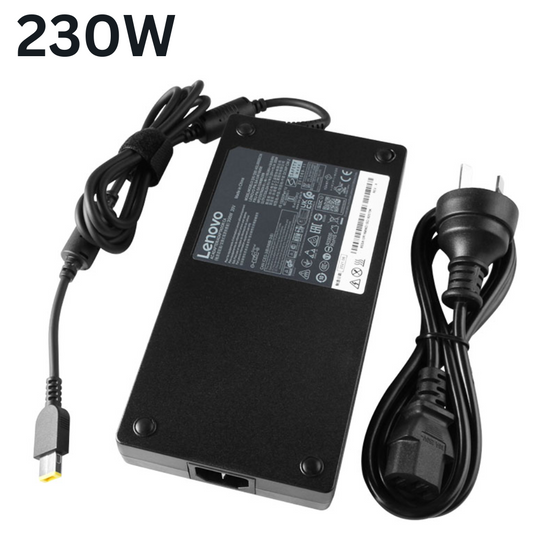 [20V-11.5A/230W][Yellow Square] Lenovo IdeaCentre & Thinkpad & Legion Gaming Laptop AC Power Supply Adapter Charger - Polar Tech Australia