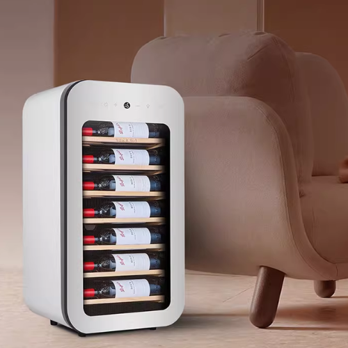 Cargue la imagen en el visor de la galería, [22 Bottle][JC-76A] Vinocave Stainless Steel Freestanding Mini Wine Refrigerator Drink Bar Cooler Fridge - Polar Tech Australia
