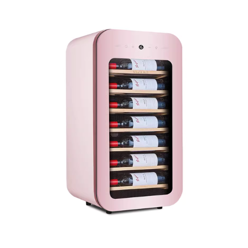 [22 Bottle][JC-76A] Vinocave Stainless Steel Freestanding Mini Wine Refrigerator Drink Bar Cooler Fridge - Polar Tech Australia