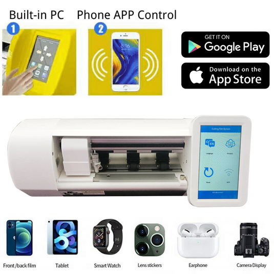 [MC7-180G] Universal Unlimited Mobile Phone/Tablet/Smart Watch Screen Protector Cutting Machine - Polar Tech Australia