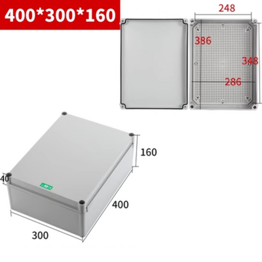 IP67 Waterproof indoor & outdoor ABS Plastic Electrical Junction Box Enclosure Box - Polar Tech Australia