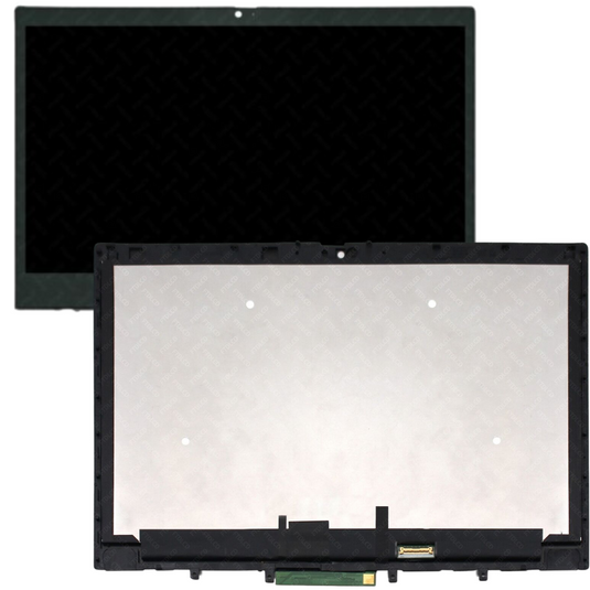 [With Frame]Lenovo ThinkPad L13 Yoga Gen 2 20VK000DAU Touch Digitizer Display LCD Screen Assembly - Polar Tech Australia