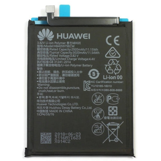 [HB405979ECW] HUAWEI Nova/P9 Lite Mini/Y6 2017/Y5 Prime 2018 Replacement Battery - Polar Tech Australia