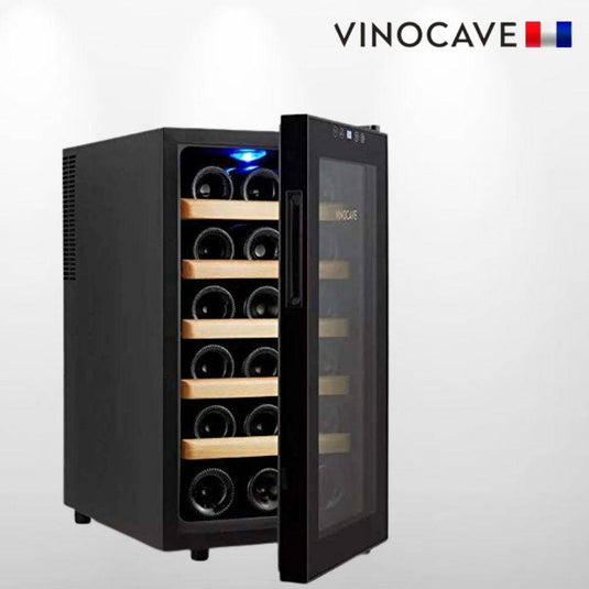 [18 Bottle] [SC-18] Vinocave Stainless Steel Freestanding Wine Refrigerator Cooler Fridge - Polar Tech Australia