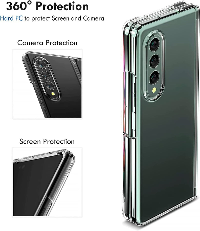 Load image into Gallery viewer, Samsung Galaxy Fold 4 (SM-F936) SPACE Transparent Rugged Clear Shockproof Case Cover - Polar Tech Australia
