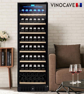 [95 Bottle][450AX] Vinocave Stainless Steel Freestanding Wine Refrigerator Cooler Fridge - Polar Tech Australia