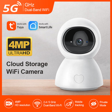[TUYA Smart Home][Support Dual 2.5GHz/5GHz Band WIFI] Full HD 4MP Wireless WIFI indoor Security Camera - Polar Tech Australia