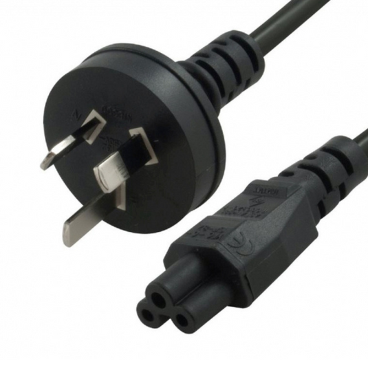 [1.2M][3 Core][AU Plug] Three Core AC Power Cord Cable IEC-C5 Appliance Power Cord - Polar Tech Australia