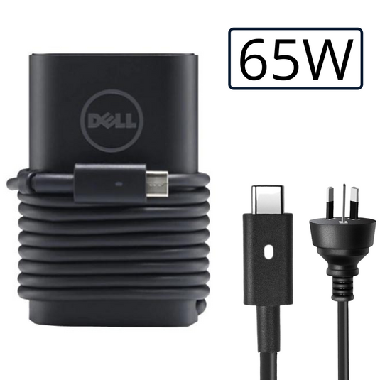 [65W][Type-C] Dell E5 USB C C Laptop AC Wall Travel Fast Charger Travel Adapter - Polar Tech Australia