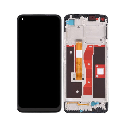 [With Frame] OPPO A74 5G (CPH2197) LCD Touch Digitiser Display Screen Assembly - Polar Tech Australia