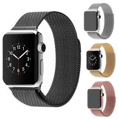 Apple Watch 1/2/3/4/5/SE/6 Stainless Steel Milanese Loop Magnet Watch Band Strap - Polar Tech Australia