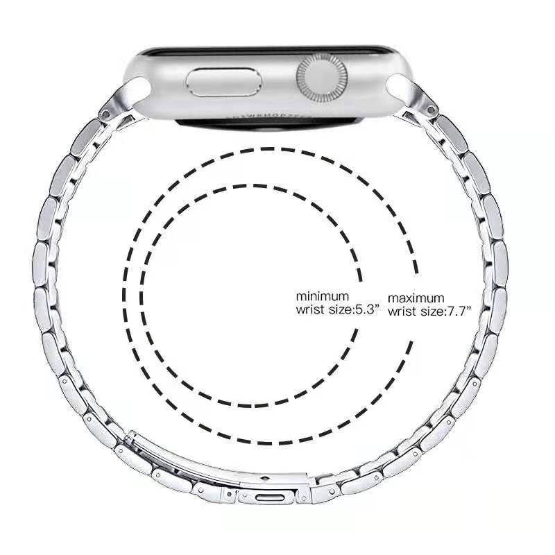 Cargue la imagen en el visor de la galería, Apple Watch 1/2/3/4/5SE/6  Stainless Steel Watch Band Strap - Polar Tech Australia
