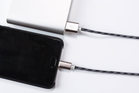 [Clearance] 1Tech-One Nylon Fast Charging Data Sync USB Cable - (1M) - Polar Tech Australia