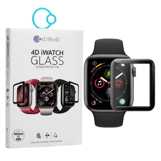 COTEetCI Apple Watch 4D Tempered Glass Screen Protector - Polar Tech Australia