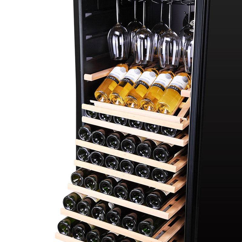 Load image into Gallery viewer, [Dual Zone][120 Bottle][450BJP] Vinocave Stainless Steel Freestanding Wine Refrigerator Cooler Fridge - Polar Tech Australia
