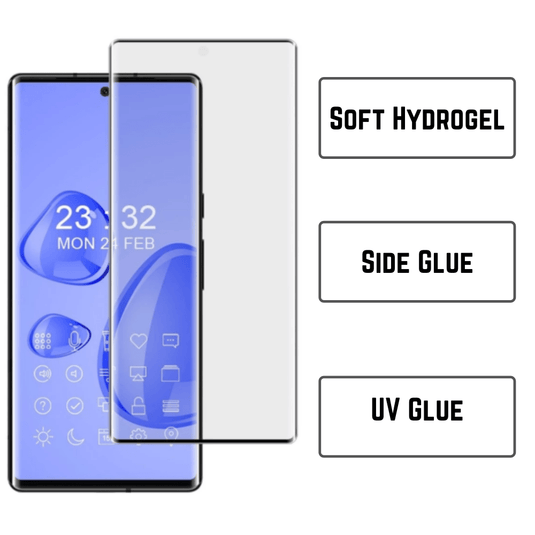 Google Pixel 6 Pro Full Side Glue/UV Glue Covered 9H Tempered Glass Screen Protector - Polar Tech Australia