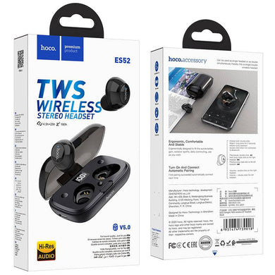 HOCO TWS Wireless Bluetooth 5.0 Sport Stereo Earphone (ES52) - Polar Tech Australia