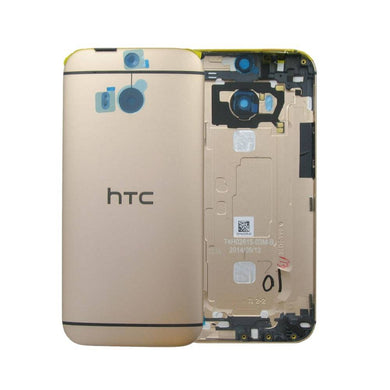 HTC One M8 Back Housing Metal Frame - Gold - Polar Tech Australia