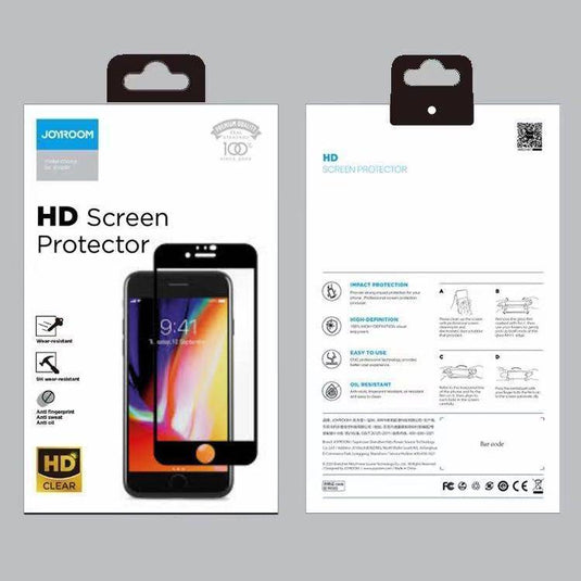 Joyroom Apple iPhone 7/8/Plus/SE 2020 Full Covered 9D HD Tempered Glass Screen Protector - Polar Tech Australia