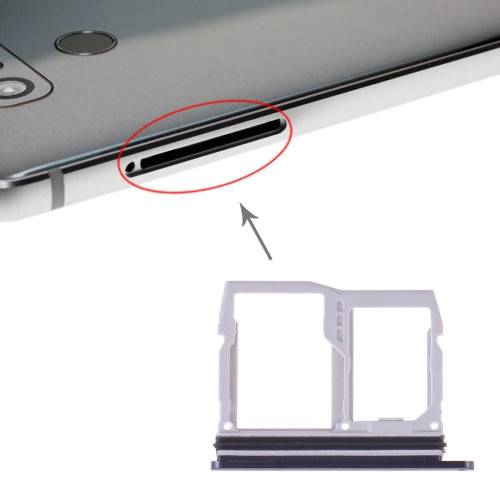 LG G6 Sim Card Micro SD Card Holder Tray (Black) - Polar Tech Australia