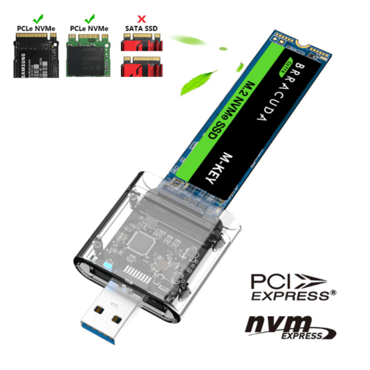 M.2 SATA SSD to USB 3.0 External Hard Drive Adapter Reader Data Recovery - Polar Tech Australia