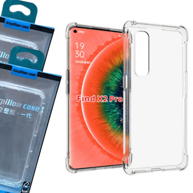 OPPO Find X2 Pro Clear Shock Absorbing Transparent Heavy Duty Protective Case - Polar Tech Australia