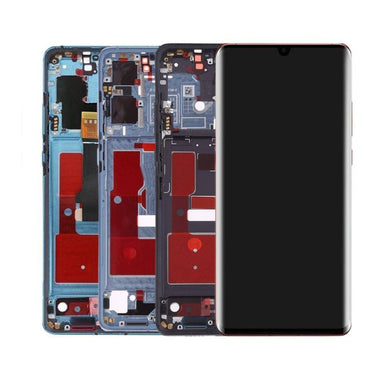 [ORI][With Frame] HUAWEI P30 Pro LCD Touch Digitizer Screen Display Assembly - Polar Tech Australia