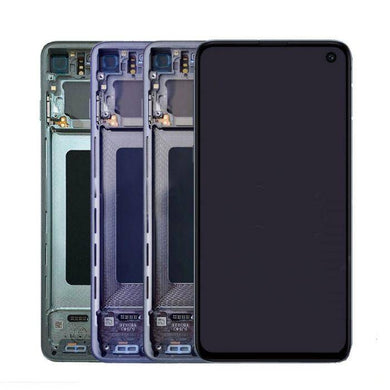 [ORI][With Frame] Samsung Galaxy S10 Plus (SM-G975) LCD Touch Digitizer Screen Assembly - Polar Tech Australia